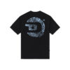 CAMISETA DISTURB FINGERPRINT PRETA