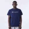 CAMISETA CHAMPION HERITAGE SCRIPT RUST AZUL