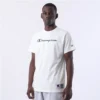 CAMISETA CHAMPION HERITAGE SCRIPT RUST OFF WHITE