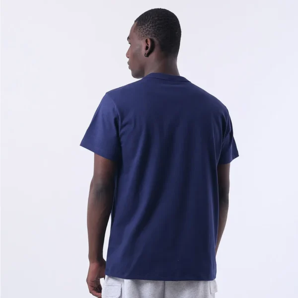 GT220B Y08069RTC-3-006 CAMISETA CHAMPION HERITAGE SCRIPT RUST AZUL