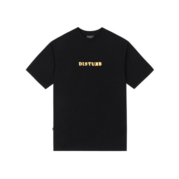 Heat Logo Tee in Black CAMISETA DISTURB HEAT LOGO PRETA