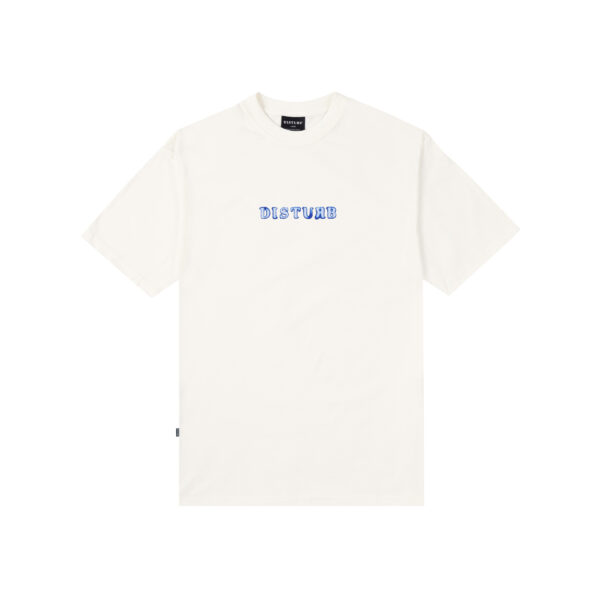 Heat Logo Tee in Off-white CAMISETA DISTURB HEAT LOGO OFF WHITE