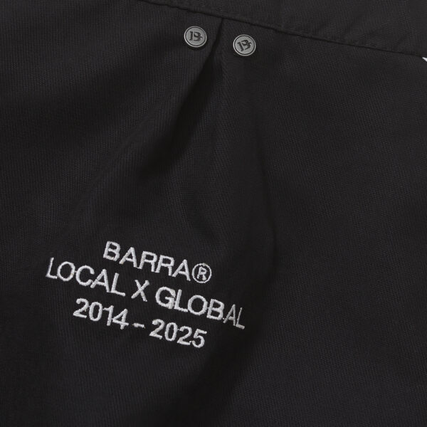 JAQUETA BARRA CREW PATTERN B JACQUARD PRETA