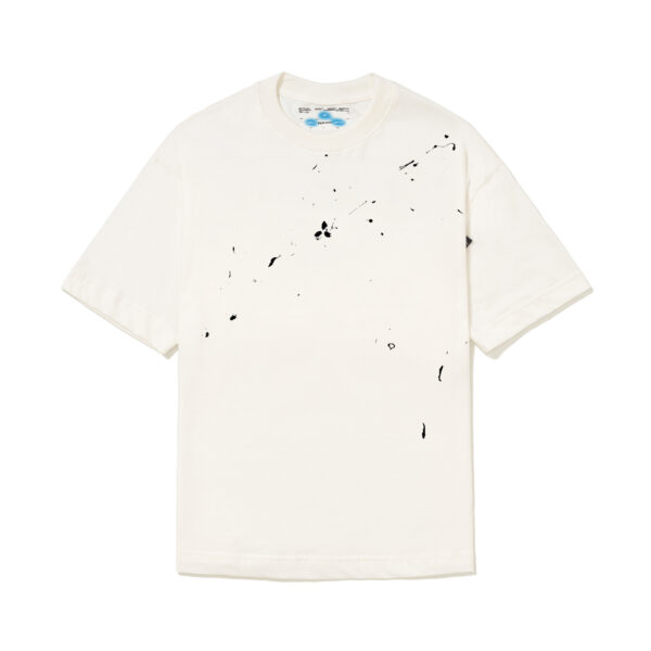 PAINTING BRANCA CAMISETA ELO EM COMUM SPLASH (REGULAR) OFF WHITE