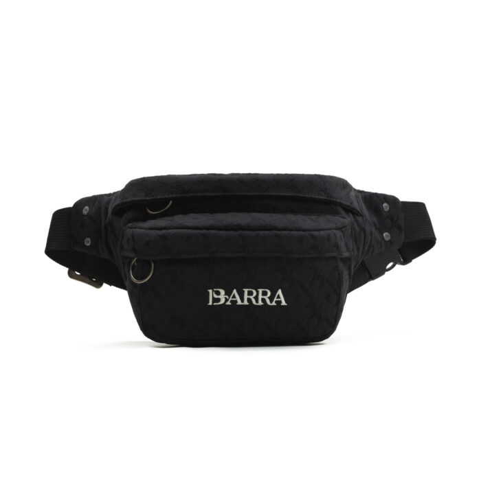 POCHETE BARRA CREW PATTERN B JACQUARD PRETA
