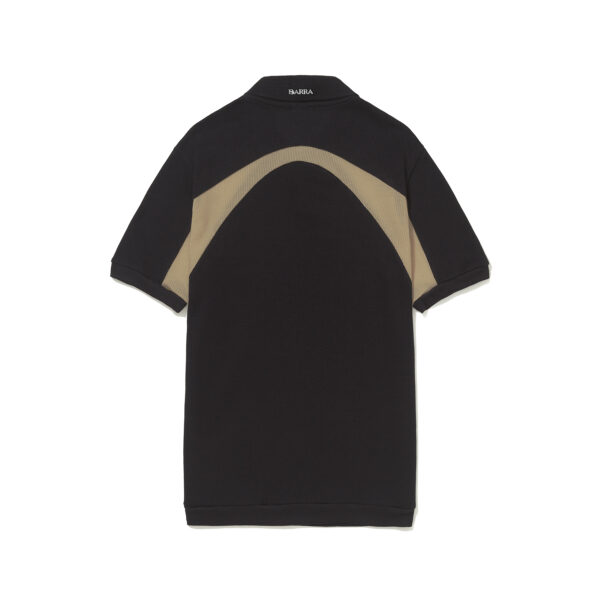 POLO-B-LOGO-COSTAS CAMISETA POLO BARRA CREW B LOGO PRETA