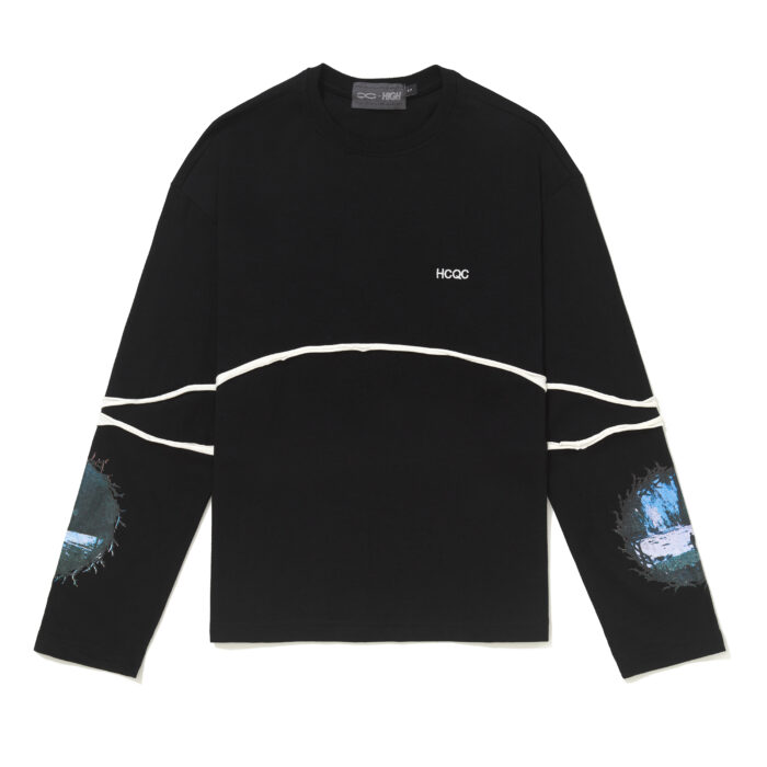 LONGSLEEVE HIGH COMPANY (QC-HIGH) RINGS PRETO