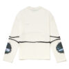 LONGSLEEVE HIGH COMPANY (QC-HIGH) RINGS OFF WHITE