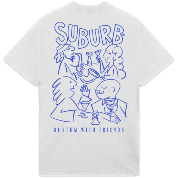 CAMISETA SUBURB COMPANY UNION OFF WHITE