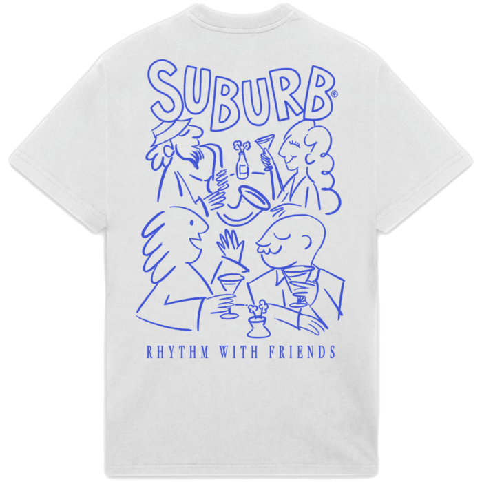 CAMISETA SUBURB COMPANY UNION OFF WHITE