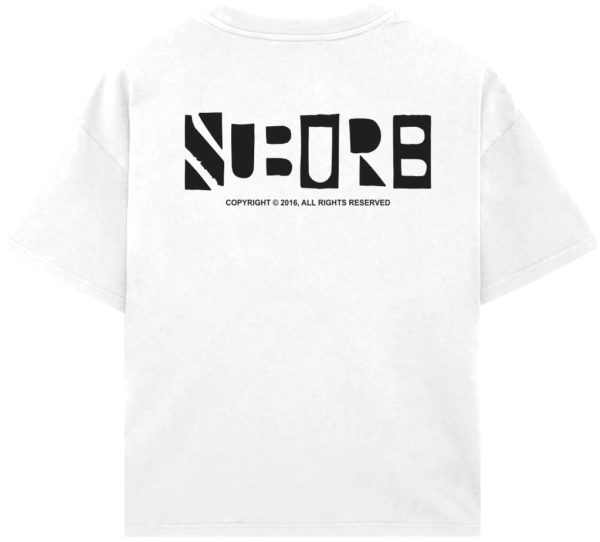 CAMISETA SUBURB COMPANY (BOXY) PICTOGRAM OFF WHITE
