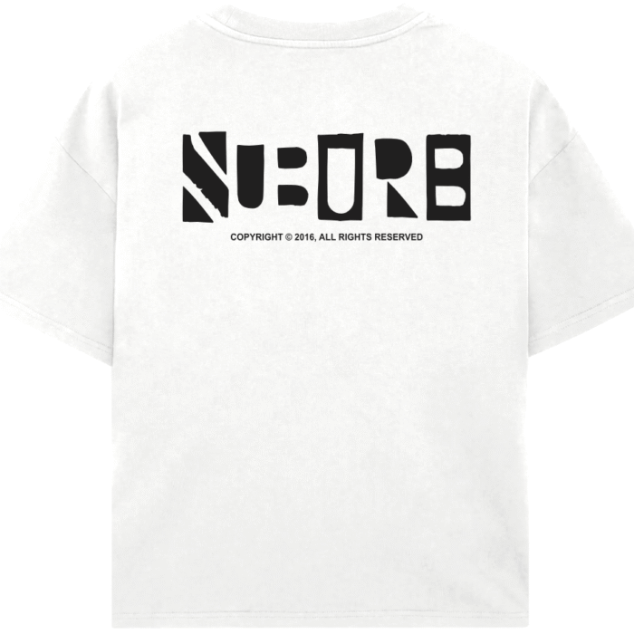 CAMISETA SUBURB COMPANY (BOXY) PICTOGRAM OFF WHITE