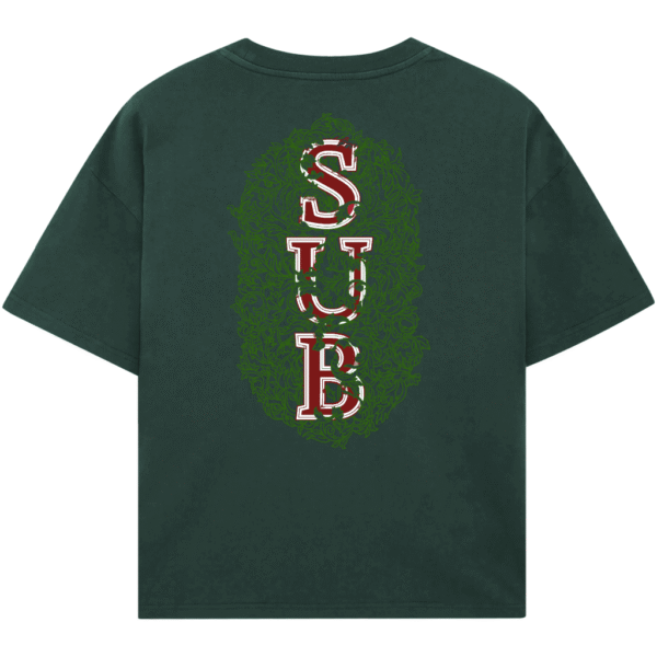 CAMISETA SUBURB COMPANY (BOXY) FOLIAGE VERDE