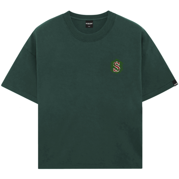 CAMISETA SUBURB COMPANY (BOXY) FOLIAGE VERDE