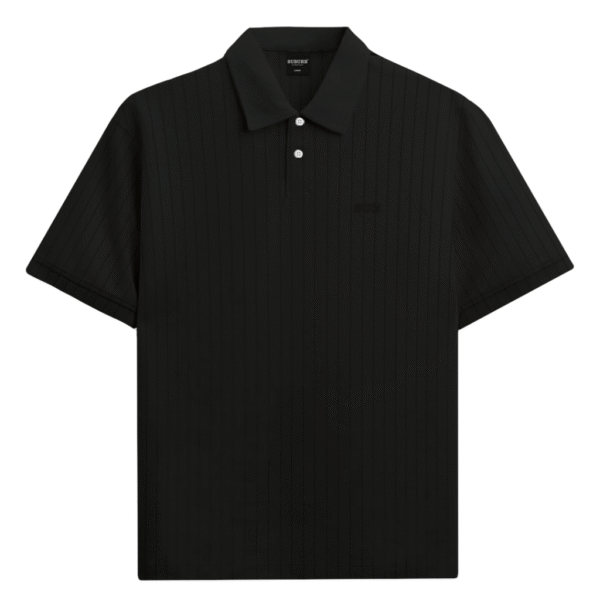 CAMISETA SUBURB COMPANY POLO PREMIUM STRIPE PRETA