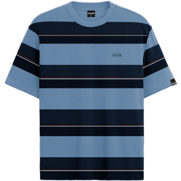 CAMISETA SUBURB COMPANY CLASSIC STRIPE AZUL
