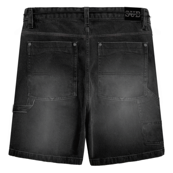 SUBURB ENTREGA 3 25 - 10035001 PRETO COSTAS JORTS SUBURB COMPANY JEANS CINZA ESTONADO