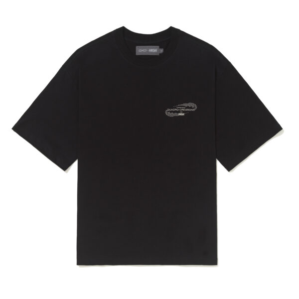 Tee_QC_for_HIGH_Black CAMISETA HIGH COMPANY (QC-HIGH) QC FOR HIGH PRETA