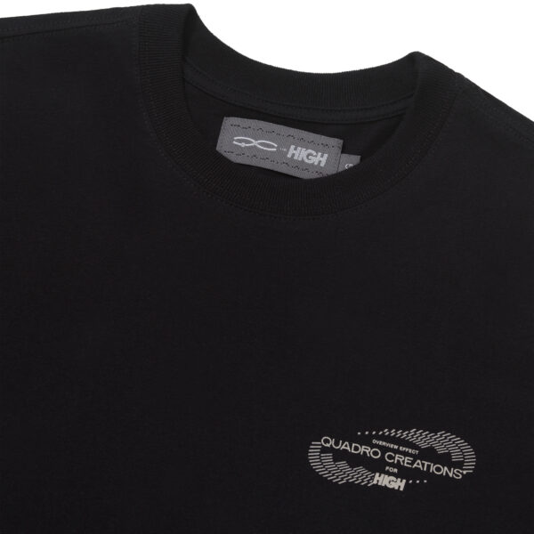 Tee_QC_for_HIGH_Black_Detail CAMISETA HIGH COMPANY (QC-HIGH) QC FOR HIGH PRETA