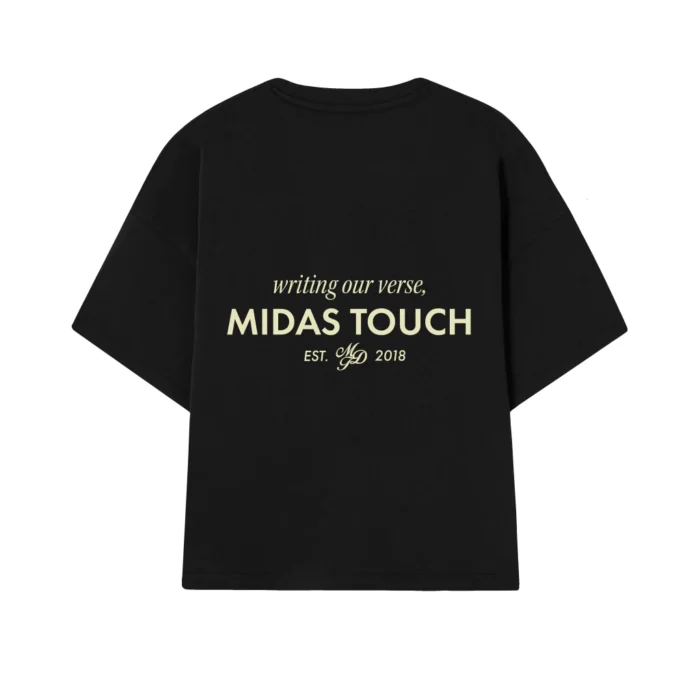 CAMISETA MIDAS TOUCH BASIC MIDAS TOUCH PRETA