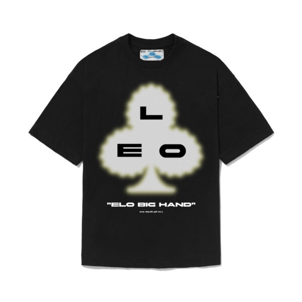 big hand preto frente CAMISETA ELO EM COMUM ALL-IN (REGULAR) PRETA