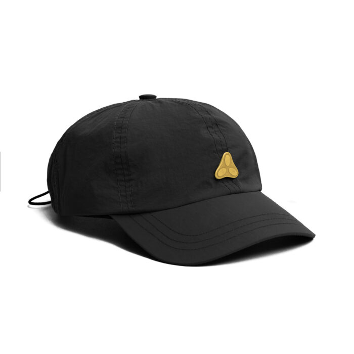 BONE ELO EM COMUM SIX PANEL 3DOT PRETO