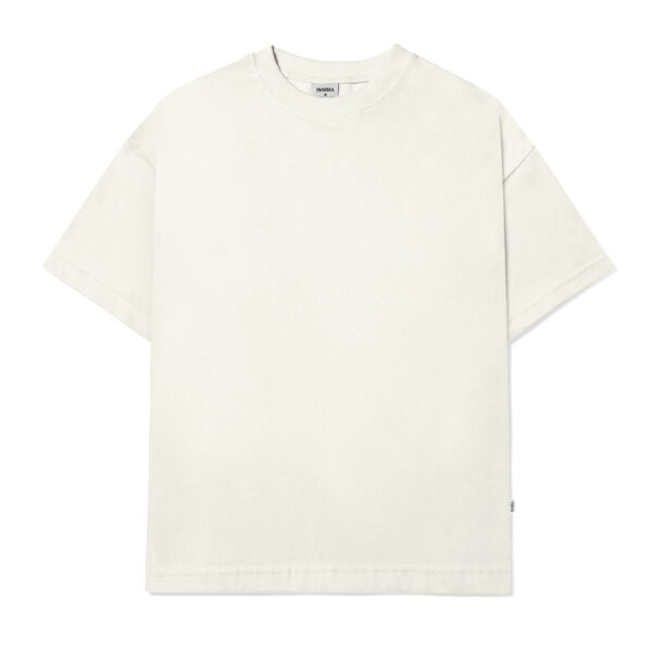CAMISETA BARRA CREW ASSINATURA LOGO OFF WHITE
