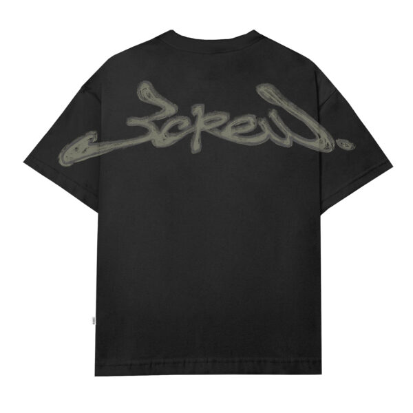 CAMISETA BARRA CREW ASSINATURA LOGO PRETA