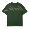 CAMISETA BARRA CREW ASSINATURA LOGO VERDE