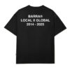 CAMISETA BARRA CREW FE SOUVENIR PRETA