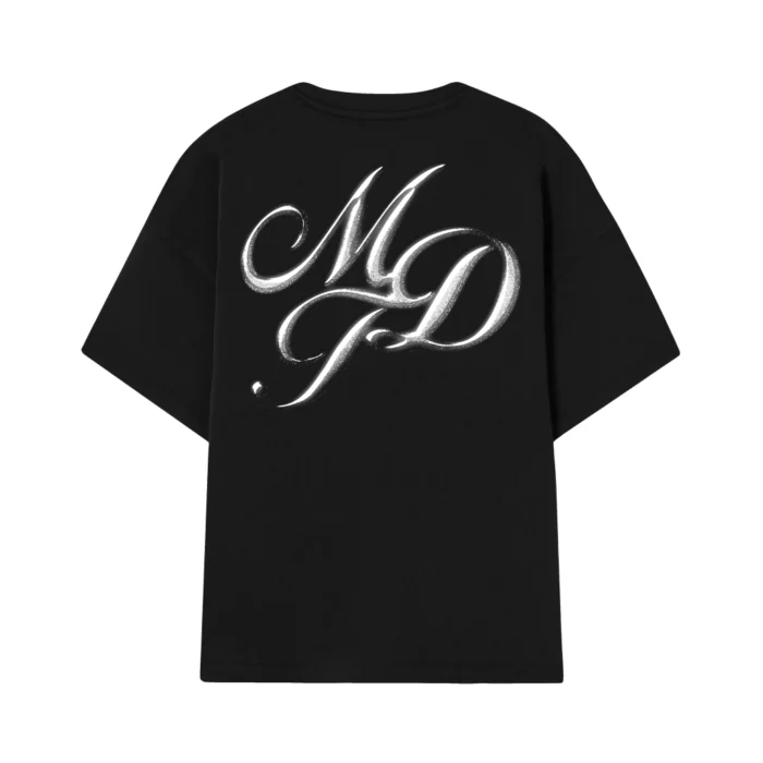 CAMISETA MIDAS TOUCH SILVER MDT PRETA