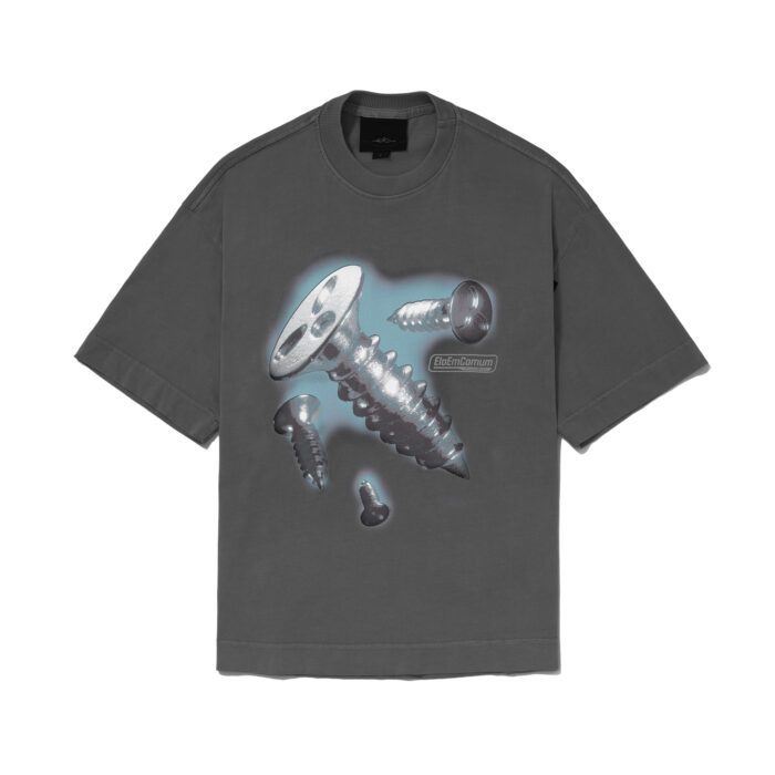 CAMISETA ELO EM COMUM DRYWALL (BOXY) CINZA