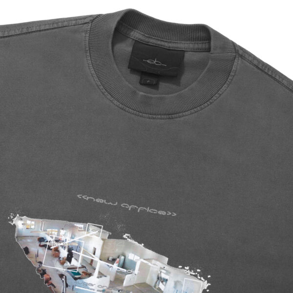escritorio 6 CAMISETA ELO EM COMUM NEW OFFICE (OVER) CINZA