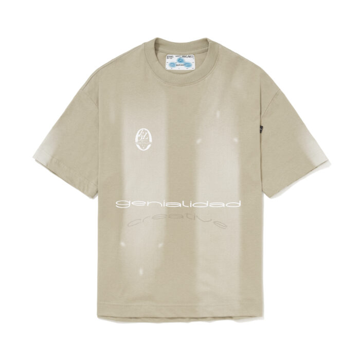CAMISETA ELO EM COMUM MESSIAS JERSEY (REGULAR) BEGE