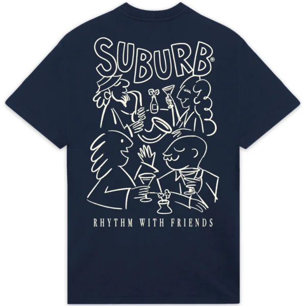 CAMISETA SUBURB COMPANY UNION MARINHO
