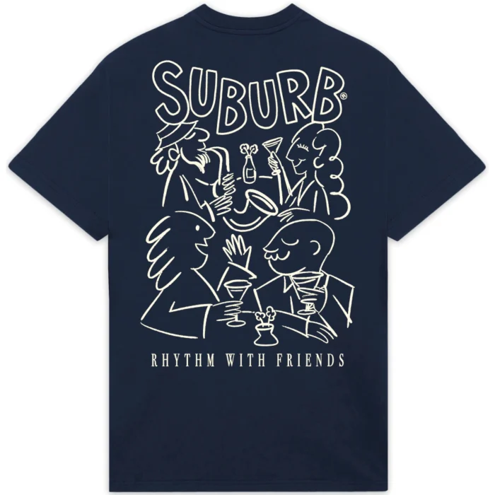 CAMISETA SUBURB COMPANY UNION MARINHO