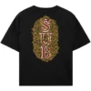 CAMISETA SUBURB COMPANY (BOXY) FOLIAGE PRETA