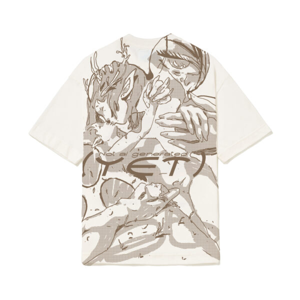 CAMISETA ELO EM COMUM YET (OVER) OFF WHITE