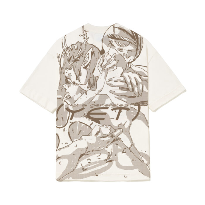 CAMISETA ELO EM COMUM YET (OVER) OFF WHITE