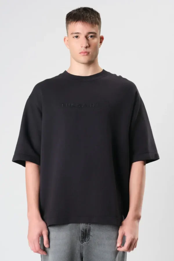 14.02.01.538.002-1 CAMISETA OVERSIZED THE SAINT (UNIQUE) SOLID PRETA