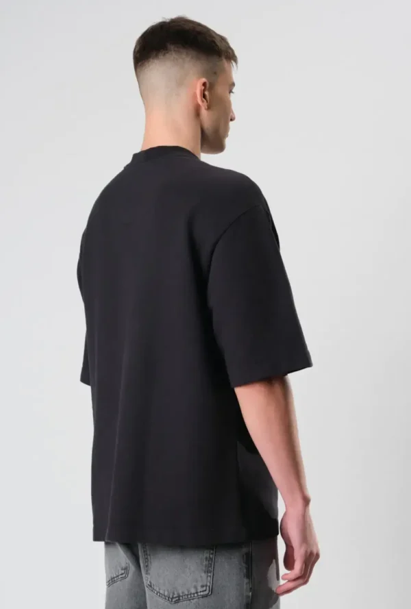 14.02.01.538.002-3 CAMISETA OVERSIZED THE SAINT (UNIQUE) SOLID PRETA