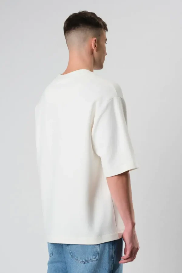 14.02.01.538.035-3 CAMISETA OVERSIZED THE SAINT (UNIQUE) SOLID OFF WHITE