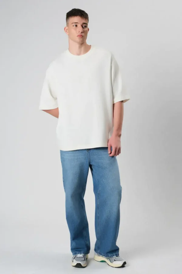 14.02.01.538.035-4 CAMISETA OVERSIZED THE SAINT (UNIQUE) SOLID OFF WHITE