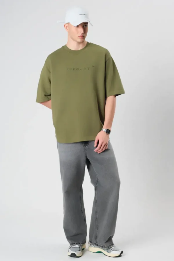 14.02.01.538.052-4_jvqbam8ohrn1rgwu CAMISETA OVERSIZED THE SAINT (UNIQUE) SOLID VERDE