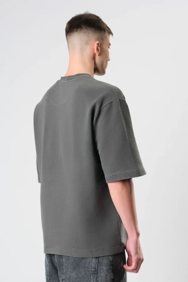 14.02.01.573.002-3 CAMISETA OVERSIZED THE SAINT (UNIQUE) SOLID CINZA