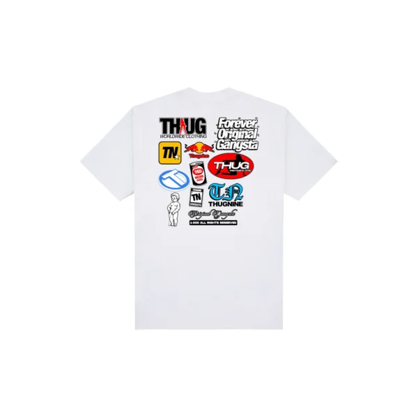 CAMISETA THUG NINE STICKER