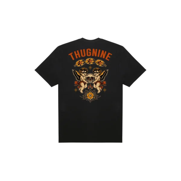 CAMISETA THUG NINE BLEEDING SKULL - Copy