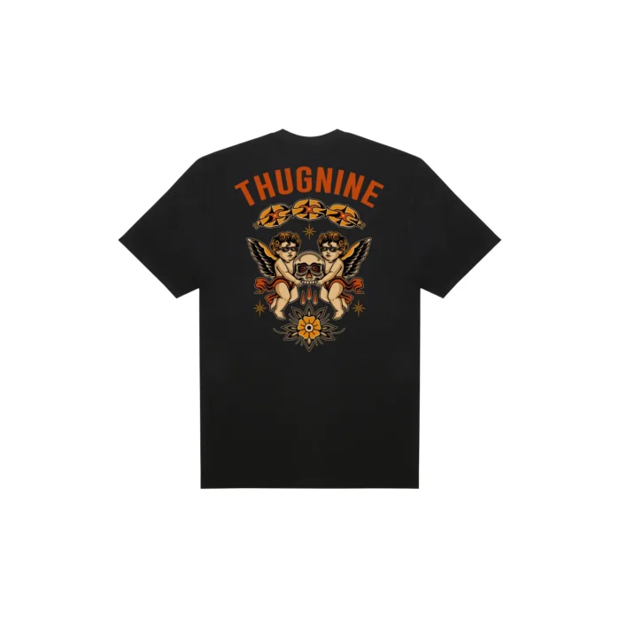 263627-2 CAMISETA THUG NINE BLEEDING SKULL - Copy