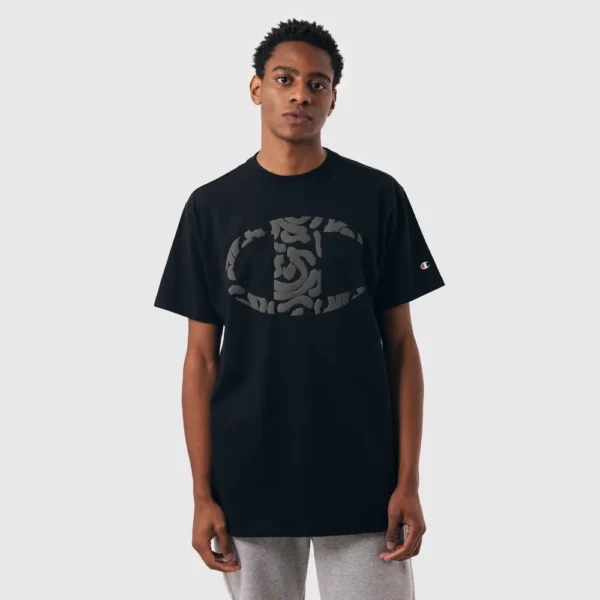 GT220B PT0001-1-009 CAMISETA CHAMPION MC C LOGO PAINT