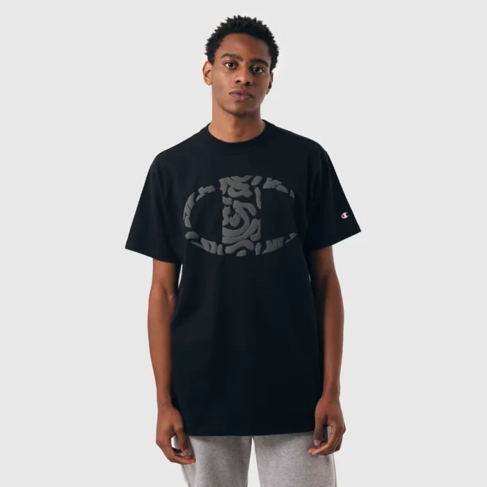 CAMISETA CHAMPION MC C LOGO PAINT